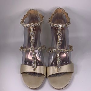 Badgley Mischka wedge heels